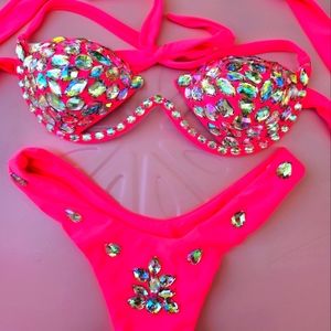 Barbie Dream Pink Rhinestone Bikini